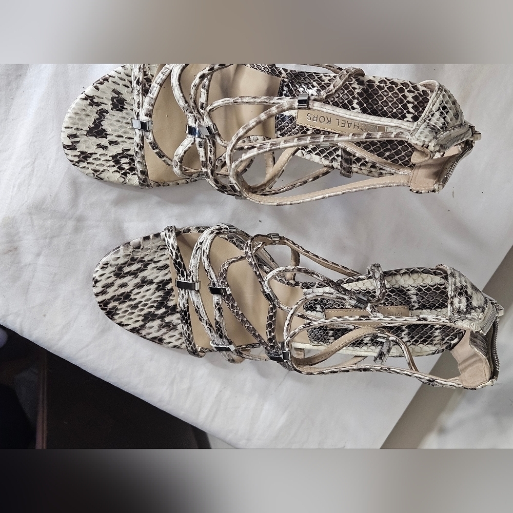 Michael Kors python gladiator heels - Picture 9 of 13
